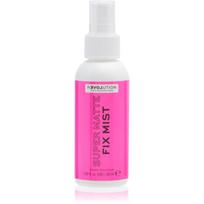 Revolution Super Matte Fix Mist makiažo pagrindas ir fiksuojamasis purškiklis viename , matinio efekto 50 ml