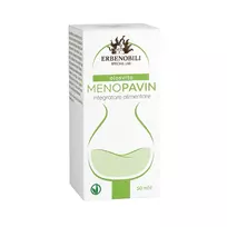 ERBENOBILI MENOPAVIN – natūrali pagalba menopauzės metu | Hormonų pusiausvyrai ir karščio bangoms, 50ml lašai
