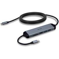 Lindy dokas stotis 43326, 1 HDMI, 1 USB-C, 2 USB 3.2, 1 SD, 1 microSD, 4K palaikymas, 1.4m maitinimo laidas