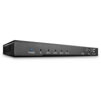 Lindy HDMI skirstytuvas 38231 4 prievadai, 4K 60Hz 4:4:4, HDR, garso išgavimas, 4K į 1080p sumažinimas