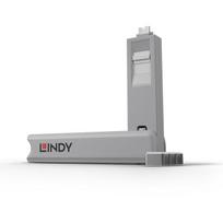 Lindy USB Type C prievado blokatorius 40427, 4 vnt., baltas