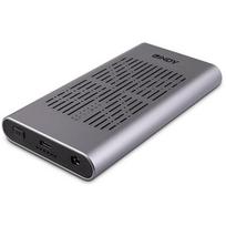 Lindy SSD korpusas 43382 USB 3.2 Gen 2x2, Dviejų M.2 NVMe, Klonavimo funkcija