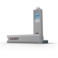 Lindy USB Type C prievado blokatorius 40465, 4 vnt., mėlynas