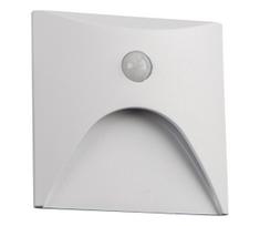 Kanlux 39129 - LED laiptų šviestuvas su jutikliu EXIN 2,5W/230V 3000K IP65, baltas, kampinis