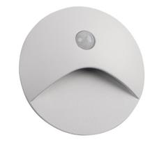 Kanlux 39135 - LED laiptų šviestuvas su jutikliu EXIN 2,5W/230V 4000K IP65 baltas, apvalus