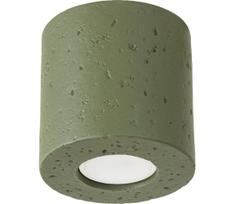 Sollux SL.1841 - Kryptinis šviestuvas ORBIS 1xGU10/10W/230V betonas/žalia