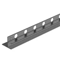 Dušo grindų nuolydžio profilis stiklui Balneo Strip 170cm kairinis/dešininis - Dešininė - 170cm - Gun metal