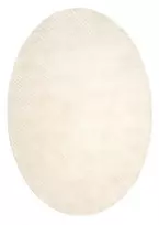 Ovalus kilimas Siera Ivory, 160x230 cm
