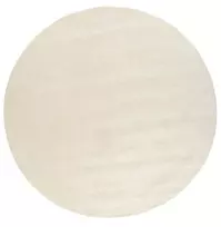 Apvalus kilimas Rio Ivory, 200 cm