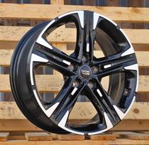 Ratlankis RACINGLINE H3482F R18x7.5 5x114.3 ET 50.5 CB 67.1 (Black Polished) (690 kg)