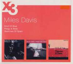 CD Miles Davis - X3 - Kind Of Blue / Porgy & Bess / Sketches Of Spain