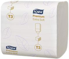 WC popierius TORK Premium T3 baltas, 2 sl., 252 lapelių