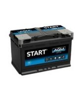 Akum. Start EFB75 Ah. R+ 12V 780A 310x175x175