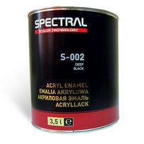 Dažai S-002 Deep Black  3.5 l RAL9005