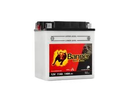 Banner 11Ah Bike Bull -+ 12V 140A akumuliatorius 135x90x145mm