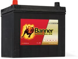 Banner EFB 65Ah 550A +- akumuliatorius 12V, 233x173x203/225mm