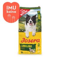 Josera A/S Lamb&Rice sausas maistas šunims, 12,5+2,5 kg