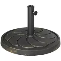 Apvalus skėčių stovas 18 kg, Ø38/48 mm skėčių stulpui, bronza