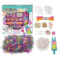 Rainbow Loom: Auto Loom apyrankių rinkinys su karoliukais