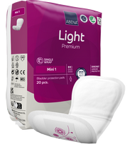 ABENA Light Mini 1 Premium urologiniai įklotai, 20 vnt.