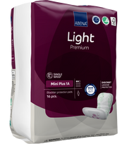 ABENA Light Mini Plus 1A Premium urologiniai įklotai, 16 vnt.