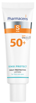 PHARMACERIS S Sensi Protect SPF 50+ veidui ir akių sričiai apsauginis losjonas, 50 ml