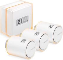 Netatmo Pack: Smart Thermostat + 3 Additional Smart Radiator Valves