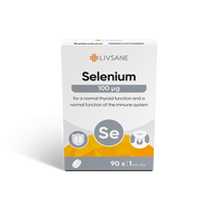 LIVSANE selenas 100mcg TBL N90