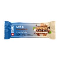MAXINUTRITION baltyminis vaflio batonėlis su lazdyno riešutais, 40 g