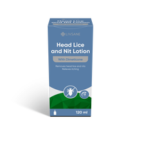 LIVSANE losjonas nuo utėlių ir glindų 120 ml