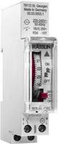 DIN-rail timer with one channel and daily program, quartz drive, analogue 02.03.0003.1 | 4010940022563