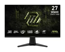 Monitor MAG 275QF E20 27 inches/LED/WQHD/Flat/200Hz/Black