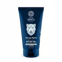 SIBERICA PROFESSIONAL_For Real Men Savage Spirit vidutinio stiprumo fiksacijos plaukų modeliavimo gelis 150 ml