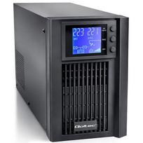 Qoltec UPS Pure Sine Wave | 1kVA | 800W | AVR | LCD |  Czysty Sinus