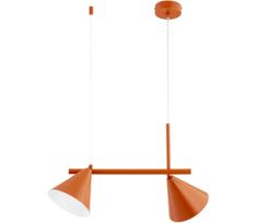 Pakabinama liustra ZELTA ant laido, 2xE27/15W/230V, oranžinė