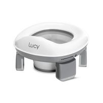 Kelioninis naktipuodis sulankstomas LUCY Grey 2in1 Grey
