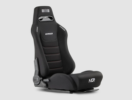Next Level Racing   SIMAERO Mesh Fabric   Reclining Seat   ERS3 Elite Fabric & Mesh Edition   Black