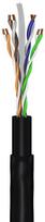 Goobay   CAT 6 Outdoor-patch cable, U/UTP   94393   Black RJ45 male (8P8C)   RJ45 male (8P8C)