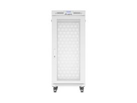 LANBERG Freestanding 19-inch rack cabinet, 27U, with perforated doors, LCD gray (flat pack)