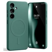 Mercury MagSafe Semi-Silicone Case for Samsung S24 S921, green