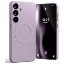 Mercury MagSafe Semi-Silicone Case for Samsung S24 FE S721 in Lilac Purple / Lilac Purple