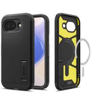 Juodas dėklas Google Pixel 10A telefonui "Spigen Tough Armor MAG Magsafe"