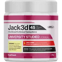 USP Jack3d Pre-Workout Advanced - 315g Vaisių punšas