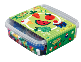 Hama -  Maxi  Beads - 600 beads and 1 pegboard in box - Fruits (8740)