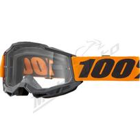 100% Accuri 2 akiniai (skaidrus stikliukas) oranžiniai