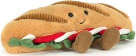 Pliušinis žaislas bagetė JELLYCAT Amuseables Caprese Baguette