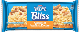Užkandis KELLOGG'S Rice Krispies, su karamele, jūros druska ir riestainiais, 43 g