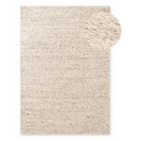 Rankų darbo smėlio spalvos/natūralios spalvos iš vilnos kilimas 140x200 cm Lyon Beans – Elle Decoration