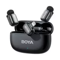 BOYA Mini 2-03 Lightning Wireless Microphone Set (2TX 1xRX) / 2.4GHz / 48kHz/24bit