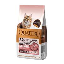 Quattro Collagen Sterilised sausas pašaras su lašiša sterilizuotoms katėms, 7 kg